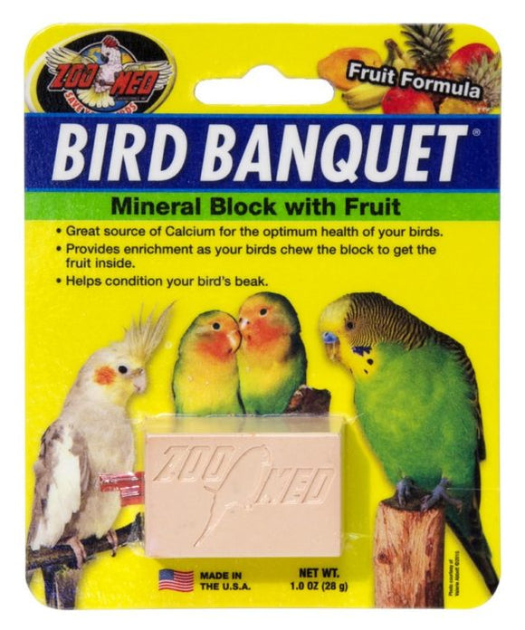 Zoo Med Bird Banquet® – Fruit Formula (Small)