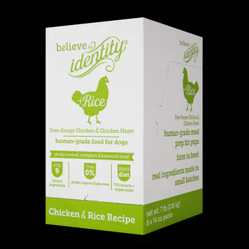 Identity Pet Believe Bland Diets Chicken & Rice Gently Cooked Dog Food Recipe (14 oz)
