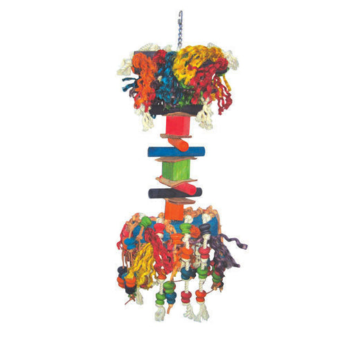 A & E Cages Large Hairy Monster Bird Toy (32