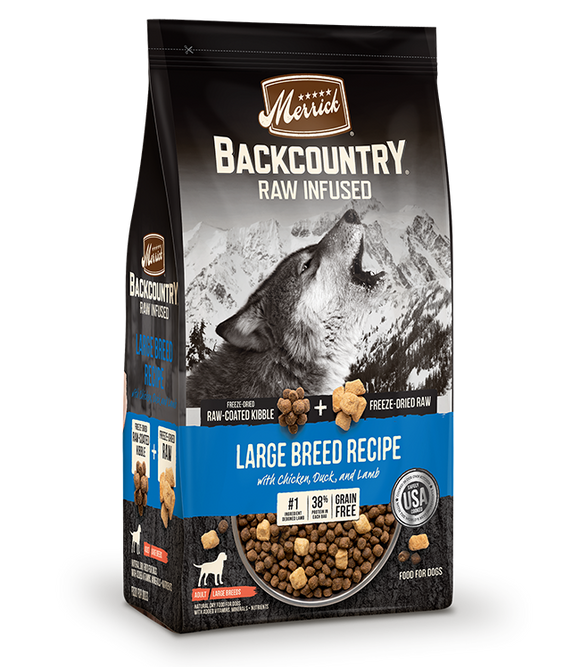 Backcountry - Raw Infused - Large Breed Recipe