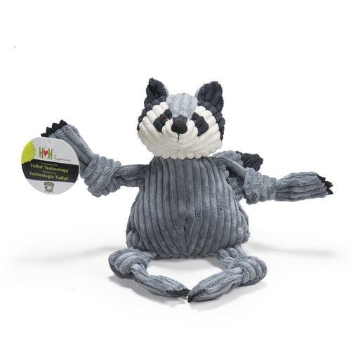 Huggle Hounds Reggie Raccoon Knottie® Dog Toy