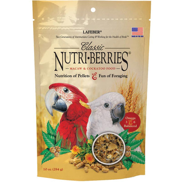 Lafeber Company Macaw & Cockatoo Nutri-Berries (10 oz)