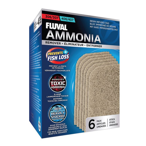 Fluval 306/406, 307/407 Ammonia Remover (6-pack)