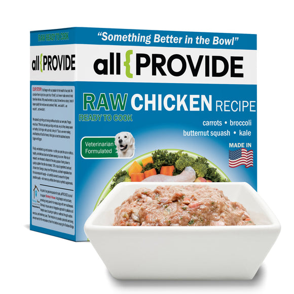 All Provide Dog Raw Ready-to-Cook Chicken (1 lb - 2 pk)