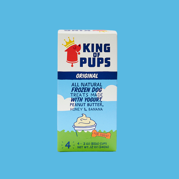 King Of Pups Frozen Original Banana Dog Treat