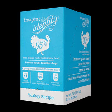 Identity Pet Imagine 95% Turkey Gently Cooked Dog Food Recipe (14 oz)