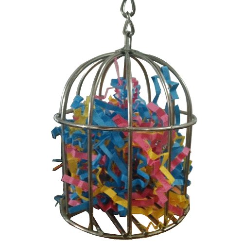 A & E Cage Happy Beaks Stainless Steel Cage Treat Feeder (5 x 3 x 3)