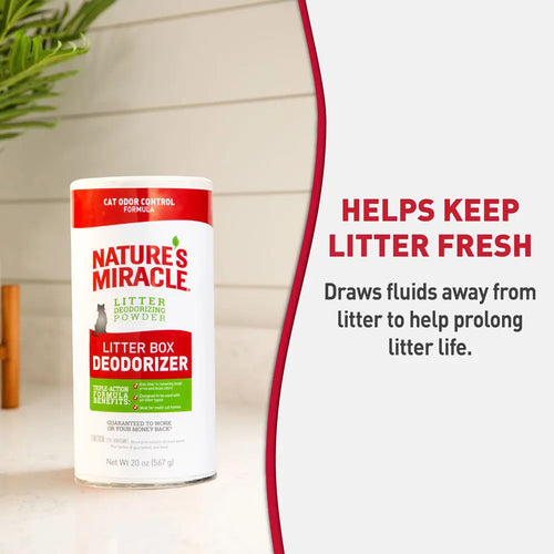 Nature's Miracle Litter Box Deodorizer - Powder