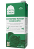 Open Farm Homestead Turkey Bone Broth for Dogs & Cats