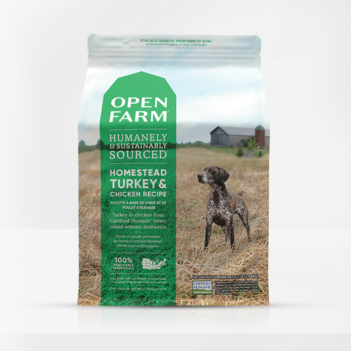 Open Farm Homestead Turkey & Chicken Grain-Free Dry Dog Food