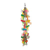 A & E Cage Happy Beaks Hanging Wood Blocks on Rope Large Bird Toy