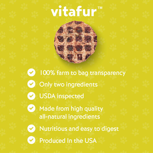 Vitafur Baked Chicken & Pumpkin Dog Treats