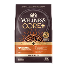 Wellness CORE+ Grain Free Original Turkey & Chicken with Freeze Dried Turkey