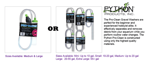 Python Pro-Clean Gravel Washer Siphon Kit