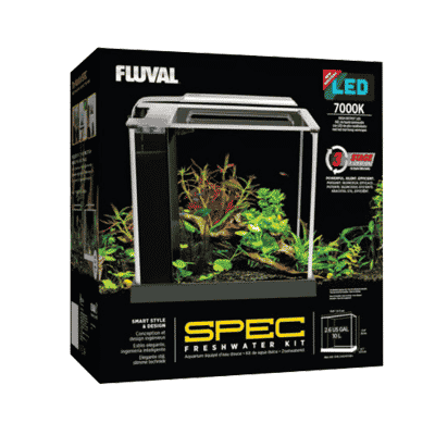Fluval Spec Aquarium Kit, 2.6 US Gal / 10 L