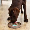 Messy Mutts Mountain Scene 8 Silicone Therapeutic Dog Lick Bowl-Interactive Dog Feeder