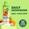 TropiClean Papaya + Coconut Deodorizing Pet Spray, 10oz