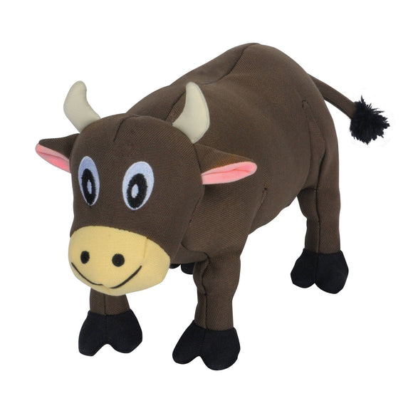 Smart Pet Love Tender-Tuffs Plump Brown Cow Dog Toy