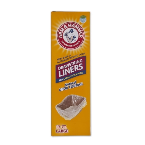 Petmate Arm & Hammer Drawstring Pan Liners Jumbo