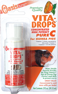 Oasis Vita Drops® Pure C for Guinea Pigs (2 oz)