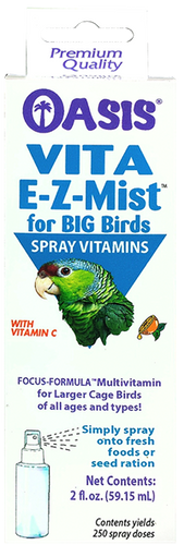 Oasis VITA E-Z-MIST™ Multivitamin Spray for BIG BIRDS (2 oz)