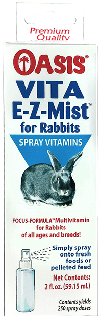 Oasis VITA E-Z-Mist Multivitamin Spray for Rabbit (2 Oz)