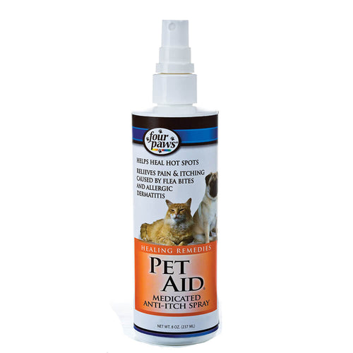 Four Paws® Pet Aid® Medicated Anti-Itch Spray for Dogs & Cats