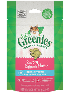 FELINE GREENIES™ Dental Treats Savory Salmon Flavor