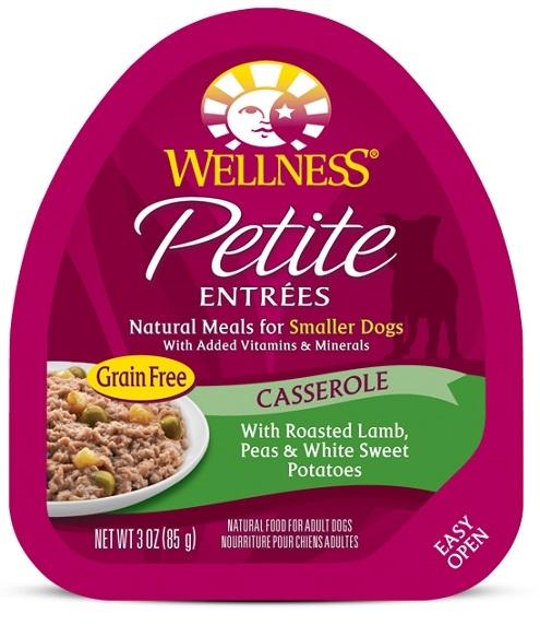 Wellness Petite Entrees Casserole Grain Free Natural Roasted Lamb