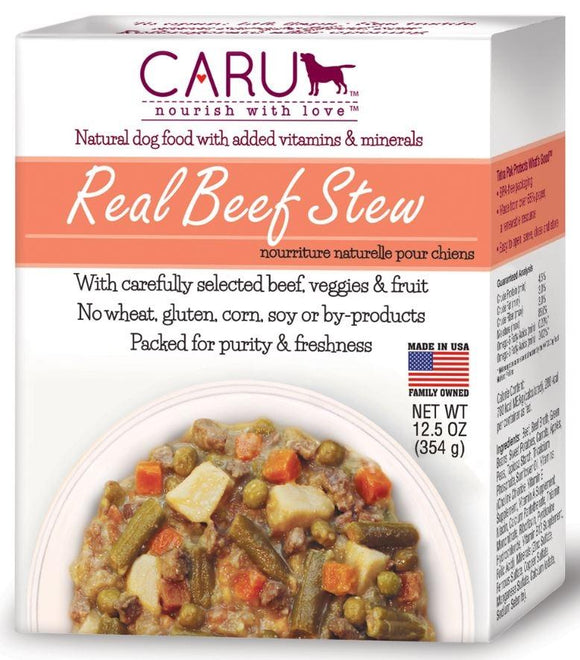 Caru Grain Free Real Beef Stew for Dogs