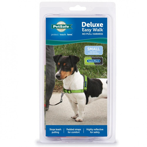 PetSafe Deluxe Easy Walk Green Apple & Black Dog Harness