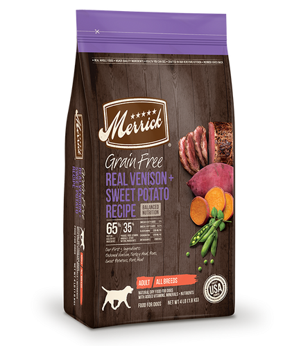 Merrick Grain Free Venison & Sweet Potato Recipe Dry Dog Food