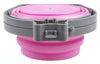 Loving Pets Pink Bella Roma Travel Double Diner Bowl