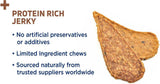 Barkworthies Turkey with Pumpkin, Sweet Potato & Carrot Superfood Jerky Dog Treats