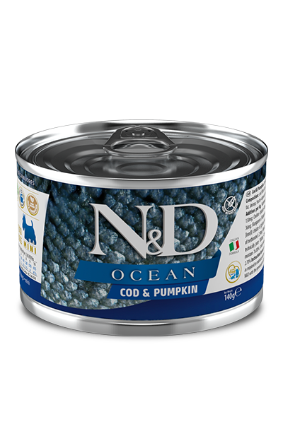 Farmina N&D Ocean Cod & Pumpkin Recipe Wet Dog Food Mini Adult