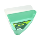Oxbow Animal Health Enriched Life - Corner Litter Pan with Removable Shield