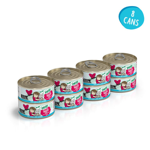 Weruva BFF PLAY Paté Duck & Tuna Trickster Dinner in a Hydrating Purée Cat Food