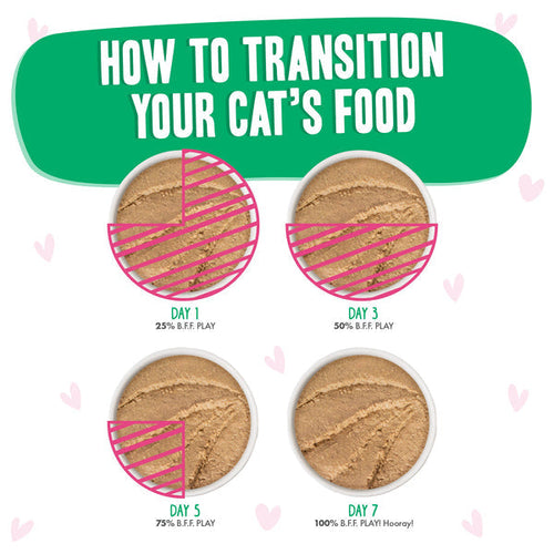 Weruva B.F.F. PLAY PATÉ! Tuna & Lamb Lovers' Lane Dinner in a Hydrating Purée Wet Cat Food