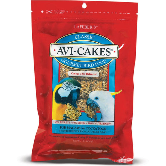 Lafeber Classic Avi-Cakes for Macaw & Cockatoo