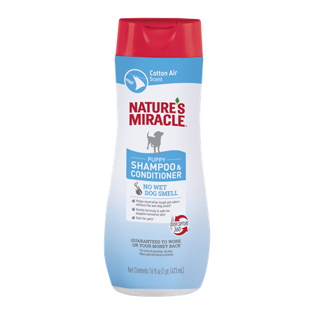 Nature's Miracle Puppy Shampoo & Conditioner - Cotton Air Scent