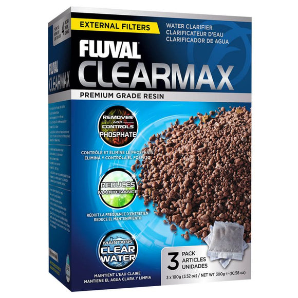 Fluval ClearMax, 3 x 100 g (3.52 oz) (3-pack)