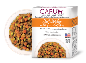 Caru Natural Chicken with Duck Stew for Dogs