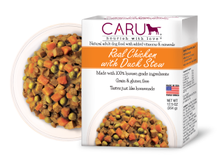 Caru Natural Chicken with Duck Stew for Dogs