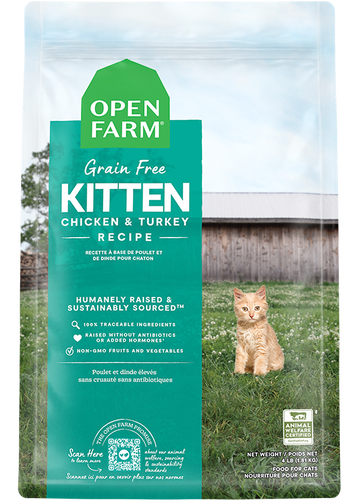 Open Farm Kitten Grain-Free Chicken & Turkey Recipe Dry Cat Food