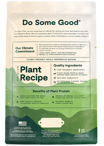Open Farm Kind Earth Premium Plant Kibble Recipe Dry Dog Food