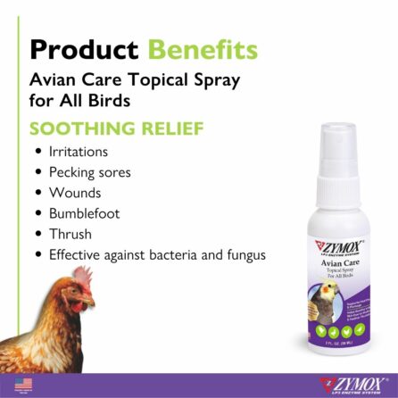 Zymox Avian Care Topical Spray for All Birds