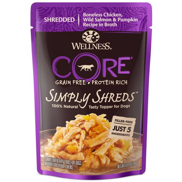 Wellness CORE Simply Shreds for Dogs Shredded Boneless Chicken