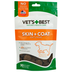 Vet's Best Skin & Coat Soft Chews
