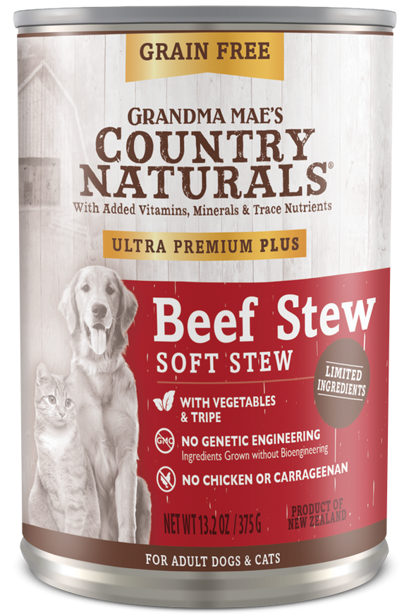 Grandma Mae's Country Naturals Ultra Premium Plus Beef Soft Stew