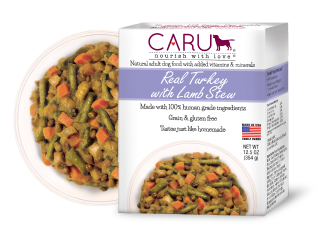 Caru Natural Turkey with Lamb Stew for Dogs